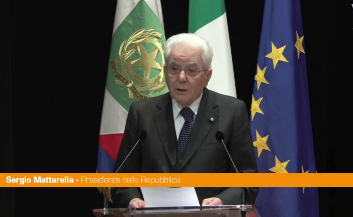 25 aprile,Mattarella a San Severino Marche "La pace è il senso della Resistenza"