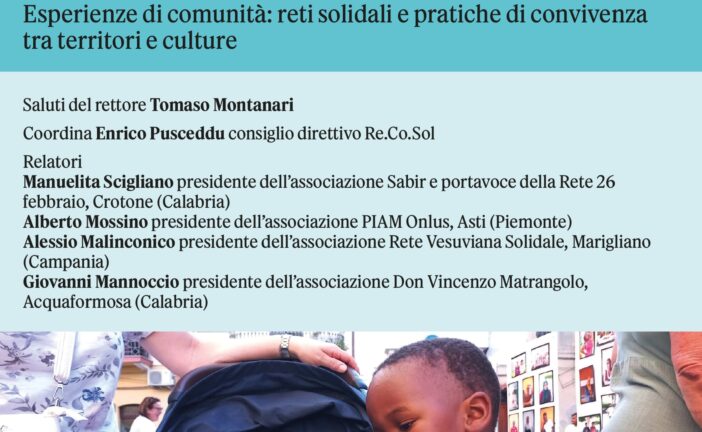 In Unistrasi una tavola rotonda sul “Patrimonio invisibile, Esperienze di comunità”