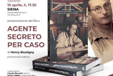 Henry Boutigny agente segreto per caso. La presentazione del libro in anteprima a Siena