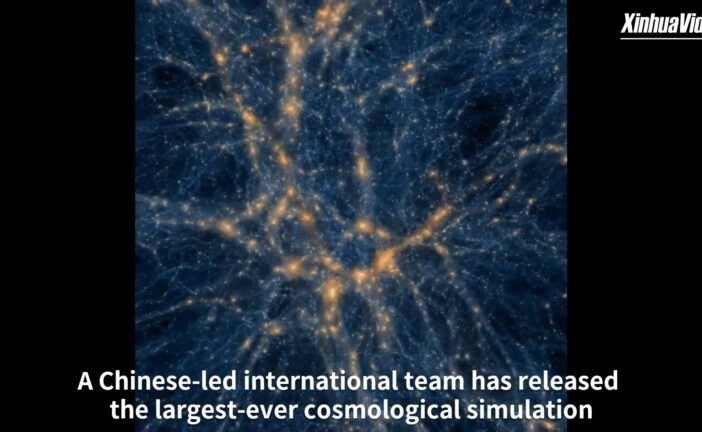 Team con scienziati cinesi crea più grande simulazione dell'universo di sempre
