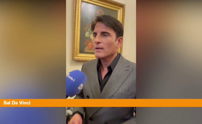 Sal Da Vinci "Dobbiamo costruire tutti insieme un mondo di pace"