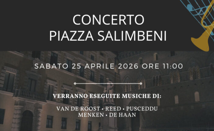 La Banda Città del Palio in concerto per il 25 Aprile