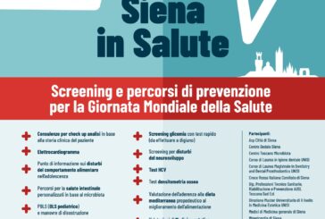 “Siena in Salute”: screening gratuiti nella Giornata Mondiale della Salute