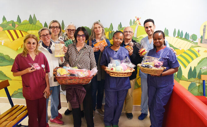 Medico e infermiera del North Kinangop Catholic Hospital in tirocinio all’Aou Senese