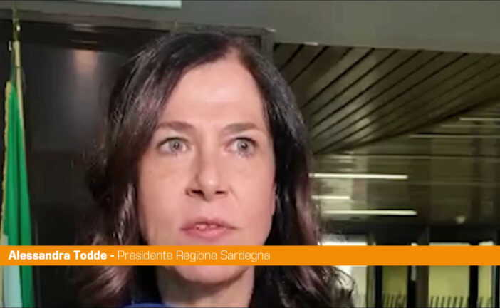 Sardegna, Todde "Stiamo ponendo la nostra centralità in ambito europeo"