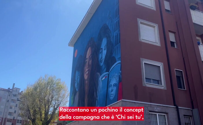 Due murales dedicati al Servizio Civile Universale