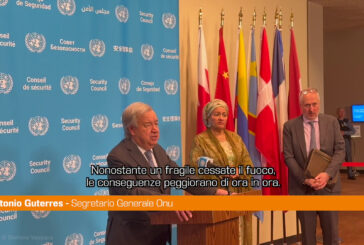 Guterres "Con il blocco di Hormuz il rischio è una recessione globale"