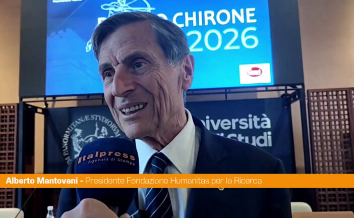 Premio Chirone a Mantovani "Sfida che abbiamo è usare meglio armi immunologiche"