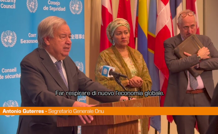 Hormuz, Guterres “Ripristinare subito la libertà di navigazione”
