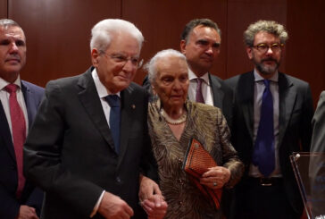 Mattarella a cerimonia intitolazione sale Centro Congressi ABI a Barucci e Sella