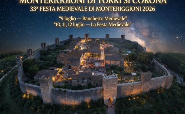 Dal 9 al 12 luglio torna “Monteriggioni di torri si corona”