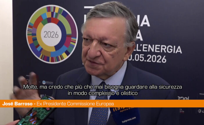 Barroso "La sicurezza sfida complessa per l'Ue, serve un approccio integrato"