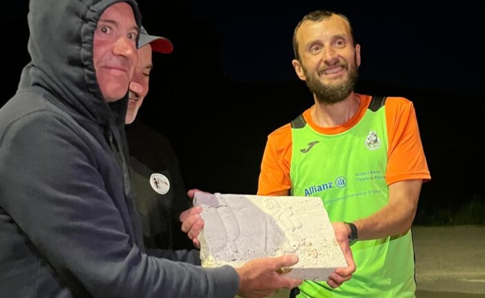 Mens Sana Runners: Andrea Amato si impone alla Backyard Francigena Ultramarathon