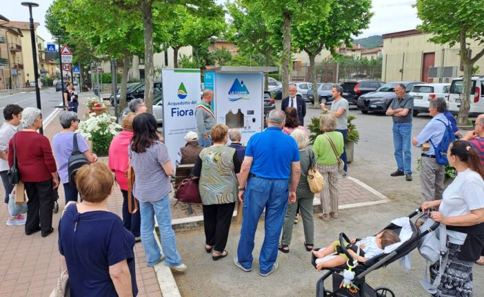 Inaugurata la nuova casina dell’acqua a Sarteano