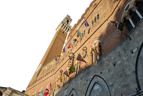 Palio: saltano Bruco, Drago, Valdimontone e Oca