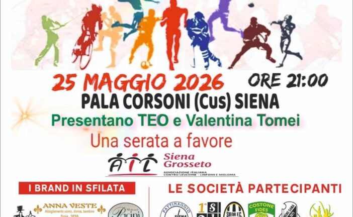25 maggio: sfilata di beneficenza a favore di AIL Siena – Grosseto