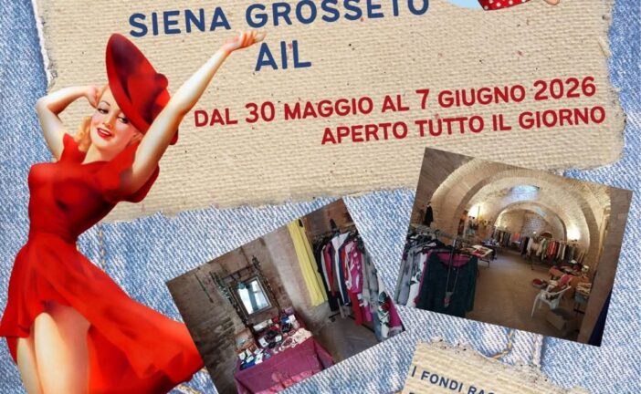 Fino al 7 giugno il Mercatino vintage solidale di Ail