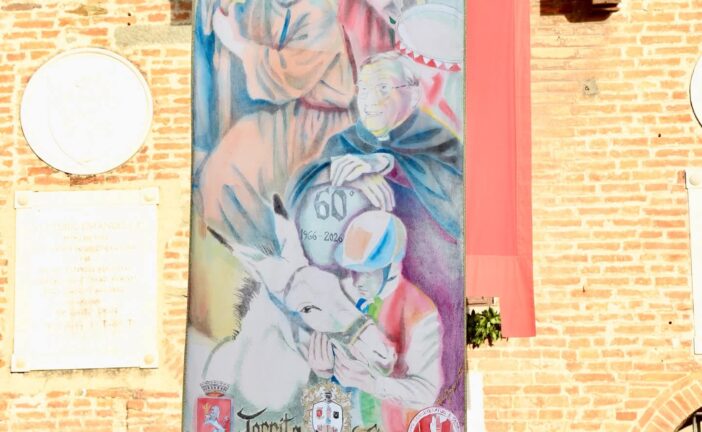 Palio dei Somari: il drappo e le batterie