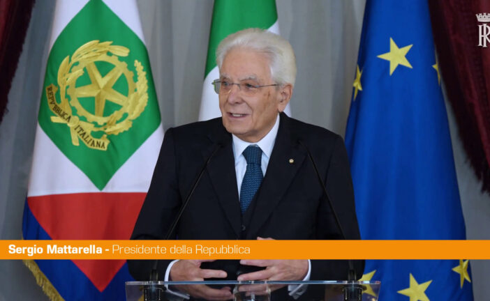 Mattarella "Rammarico per i Mondiali di calcio, ora rilancio e ripresa"
