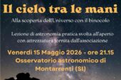 A Montarrenti “Il cielo tra le mani”, il 15 maggio