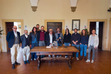 Musei civici, delegazione del Comune di Cecina in visita a Colle di Val d’Elsa