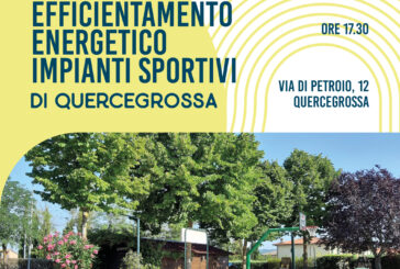 Si inaugurano i lavori agli impianti sportivi di Quercegrossa