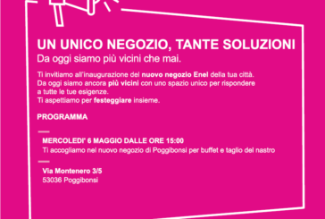 Nuovo Enel Store di Poggibonsi in via Montenero