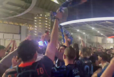 Inter campione d'Italia, è festa fuori da San Siro
