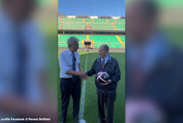 Calcio, Schifani “Manteniamo impegno, Palermo avrà stadio moderno e funzionale"