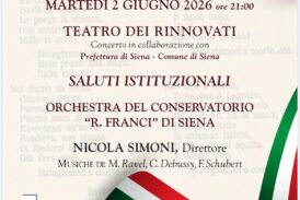 L’Orchestra del Franci sul palco dei Rinnovati con “Il Franci per l’Italia”