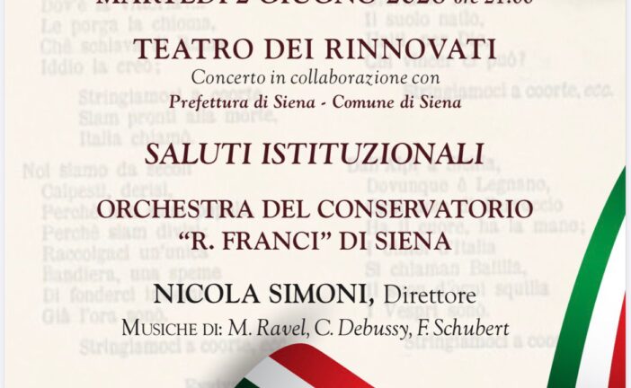 Concerto del 2 giugno del Franci annullato per guasto tecnico