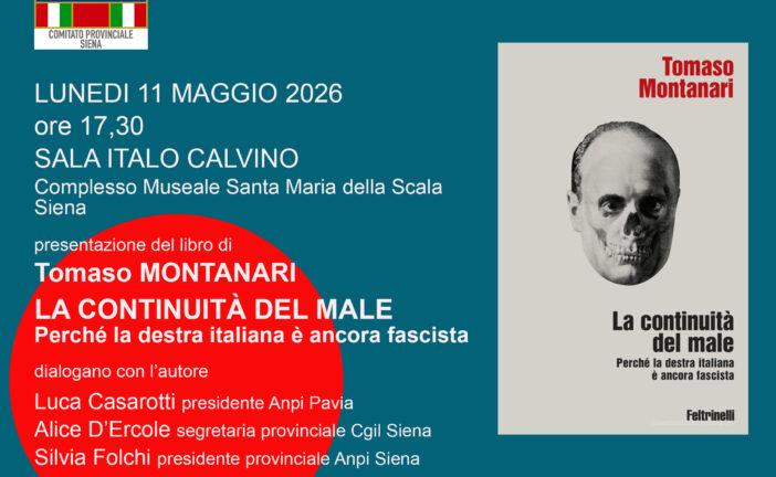 Al SMS la presentazione di “La continuità del male. Perché la destra italiana è ancora fascista”