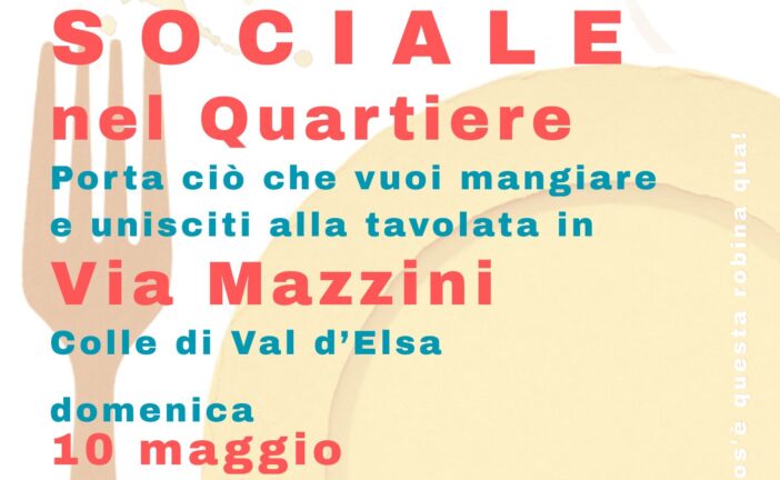 Domenica si mangia insieme: pranzo di quartiere del Forum per la pace