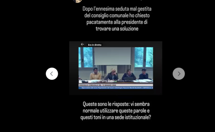 Enrico Galardi critica la gestione della seduta. Scoppia la rabbia del sindaco