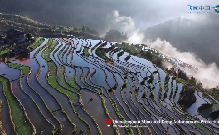 Cina, nel Guizhou inizia l'estate tra i terrazzamenti di Jiabang