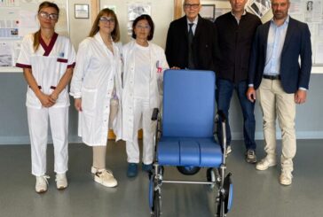 Donate due carrozzine alla Medicina interna dell’ospedale di Nottola