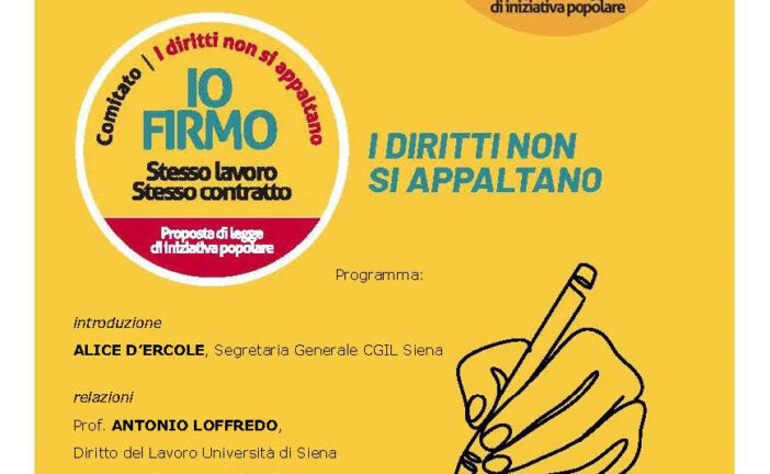 In Unistrasi apre la raccolta firme per due leggi popolari