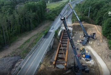 Siena-Grosseto: completato il varo del nuovo viadotto sul fosso Ornate