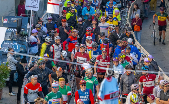 Decima edizione dell’Eroica Montalcino con circa 2500 ciclisti