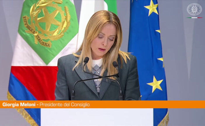 Sisma Friuli, Meloni "Modello di ricostruzione migliore mai visto in Italia"