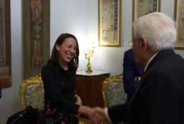 70mo anniversario de "Il Giorno", Mattarella riceve la direttrice Pini