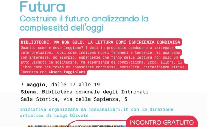 Biblioteche, ma non solo. Lettura come esperienza condivisa. Con Chiara Faggiolani