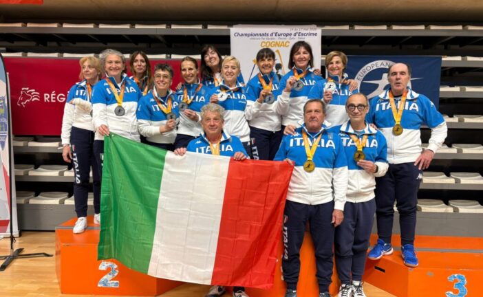 Europei Master a squadre di scherma: oro per Fabio Miraldi (Cus)