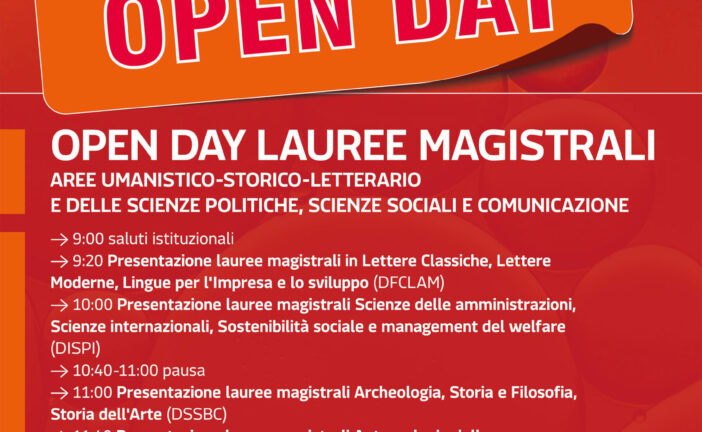 Università di Siena: proseguono gli Open Day delle lauree magistrali