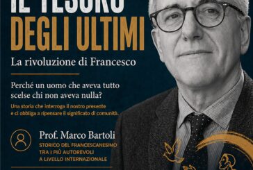Marco Bartoli a Poggibonsi per una conferenza su San Francesco e i poveri