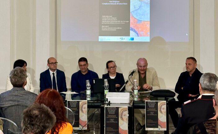 San Gimignano: presentato il restauro degli affreschi di Vincenzo Tamagni