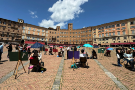 Torna il progetto “Ritratti in piazza” con gli studenti dell’Artistico