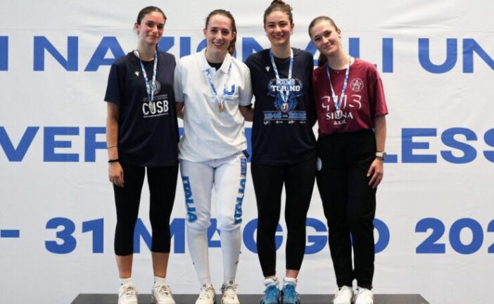 Scherma: ai Campionati Universitari Caterina Scarselli è bronzo