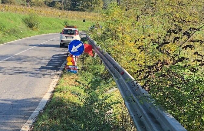San Gimignano: lavori di consolidamento e sicurezza sulla SP 1 in località Sovestro