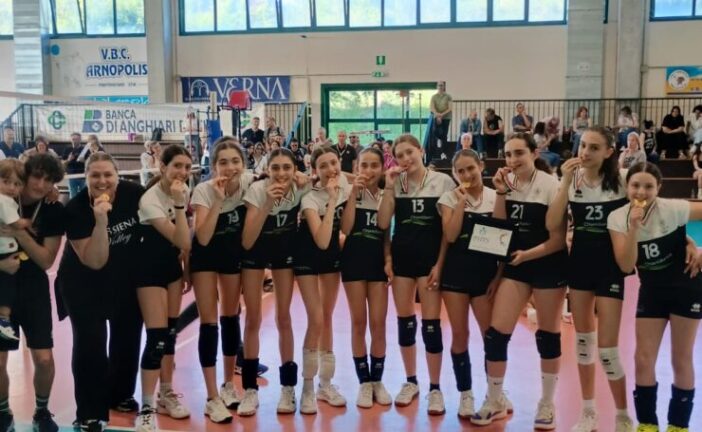 Volley: il Cus Siena U13 campione territoriale Fipav Etruria